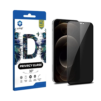 محافظ صفحه نمایش پرایوسی تمام صفحه +Lito D مناسب برای گوشی iPhone 12/ 12 Pro
